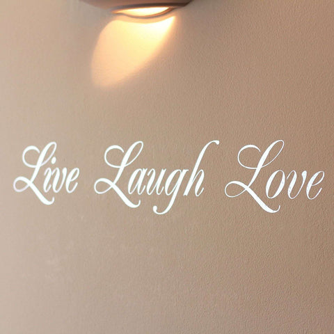 Mirror Silver Live Laugh Love