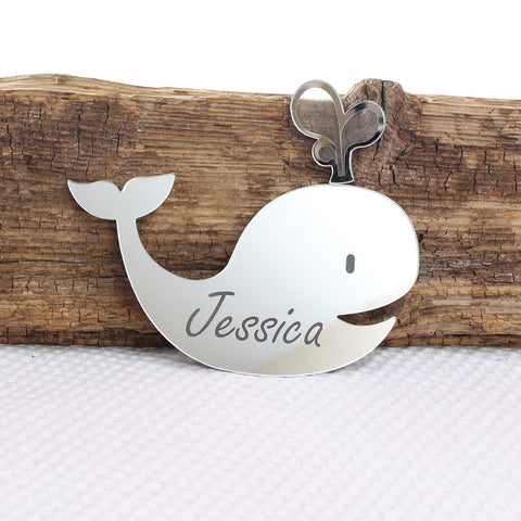 Personalised Whale Plaque
