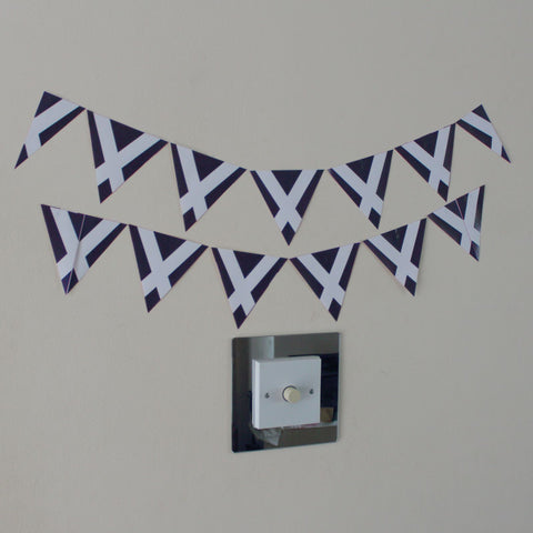12 Scotland Bunting Stickers