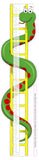 Snakes and Ladders Ruler Height Chart Wall Sticker